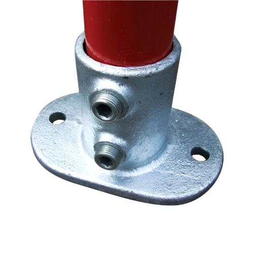 Galvanised Handrail System - 132 - Base Plate