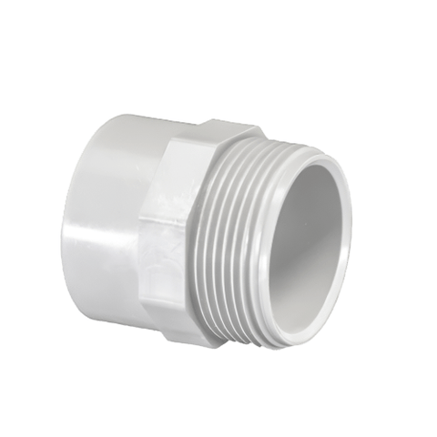 Solvent Waste Male Adaptor (White/Black)