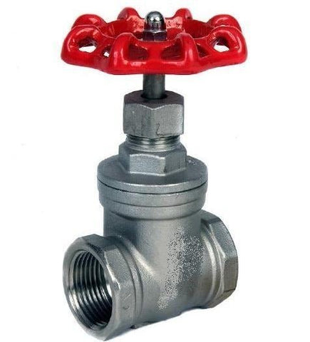 Stainless Steel 316 BSPP Gate Valve