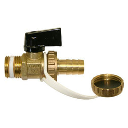 1/2" Brass Boiler Drain Valve