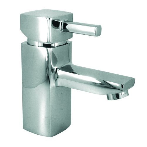 Cubica Mono Basin Mixer c/w Clicker Waste CP