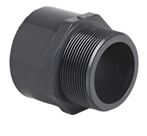 uPVC Female Plain x Male Threaded Adaptor