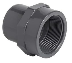 uPVC Male Plain x Female Threaded Adaptor