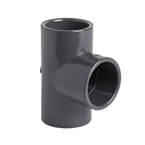 uPVC Metric Plain Equal Tee