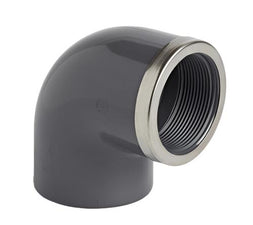 uPVC Plain/Threaded Reinforced 90°Elbow