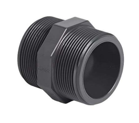 uPVC Threaded Hexagon Nipple