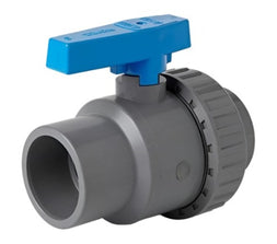 ABS Plain Single Union Ball Valve  - EPDM Seals