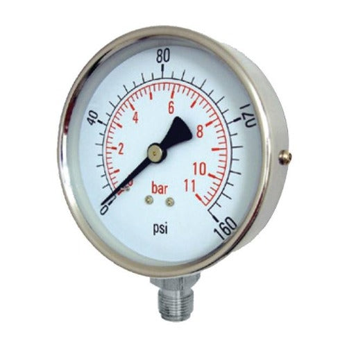 Stainless steel 2024 pressure gauge