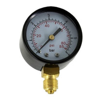 Temperature Gauge - 100mm Dial - 1/2 Bottom Entry - 50mm Pocket - Leengate  Valves